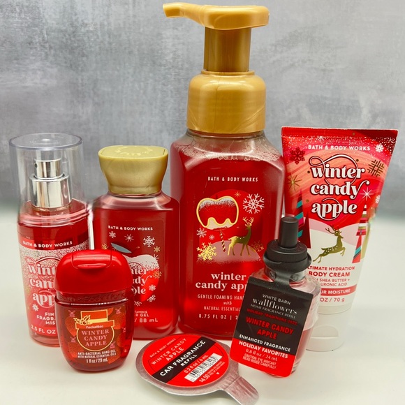 BBW 🦌 Winter Candy Apple + Reindeer 🦌11 pc gift set - Picture 4 of 8